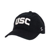 USC Trojans Black Greatest Generation Adjustable Hat
